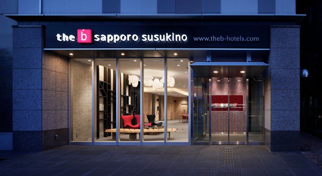 The B Sapporo Susukino Otel Dış mekan fotoğraf